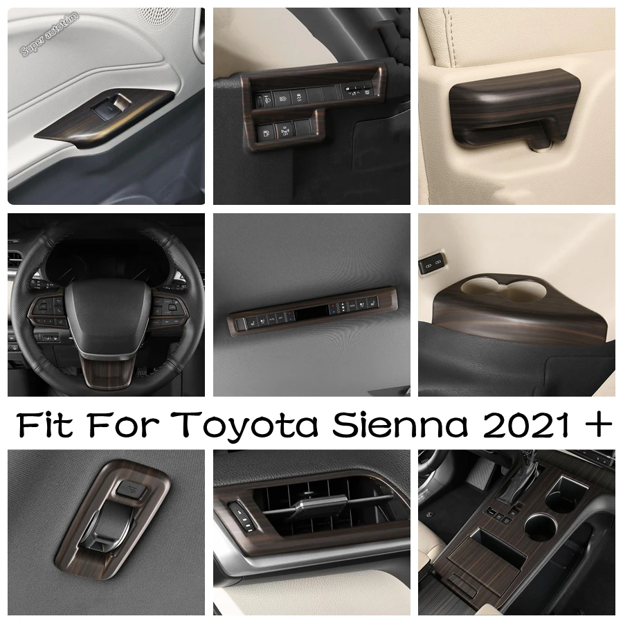 

Панель переключения передач для Toyota Sienna 2021 2022, аксессуары для интерьера