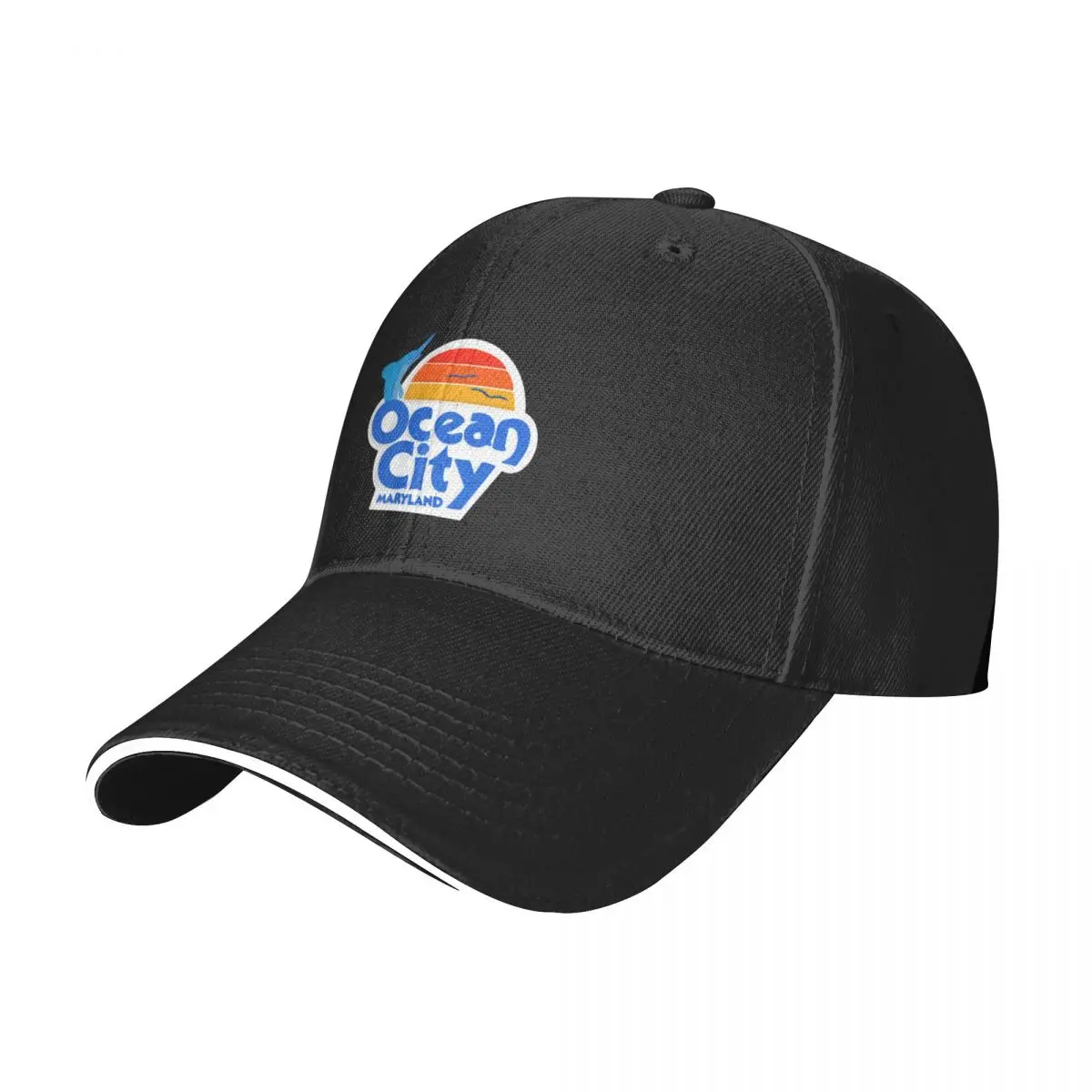 Ocean City MD Baseball Cap Golf Cap Kids Hat Dropshipping derby hat Women's Golf Wear Men's