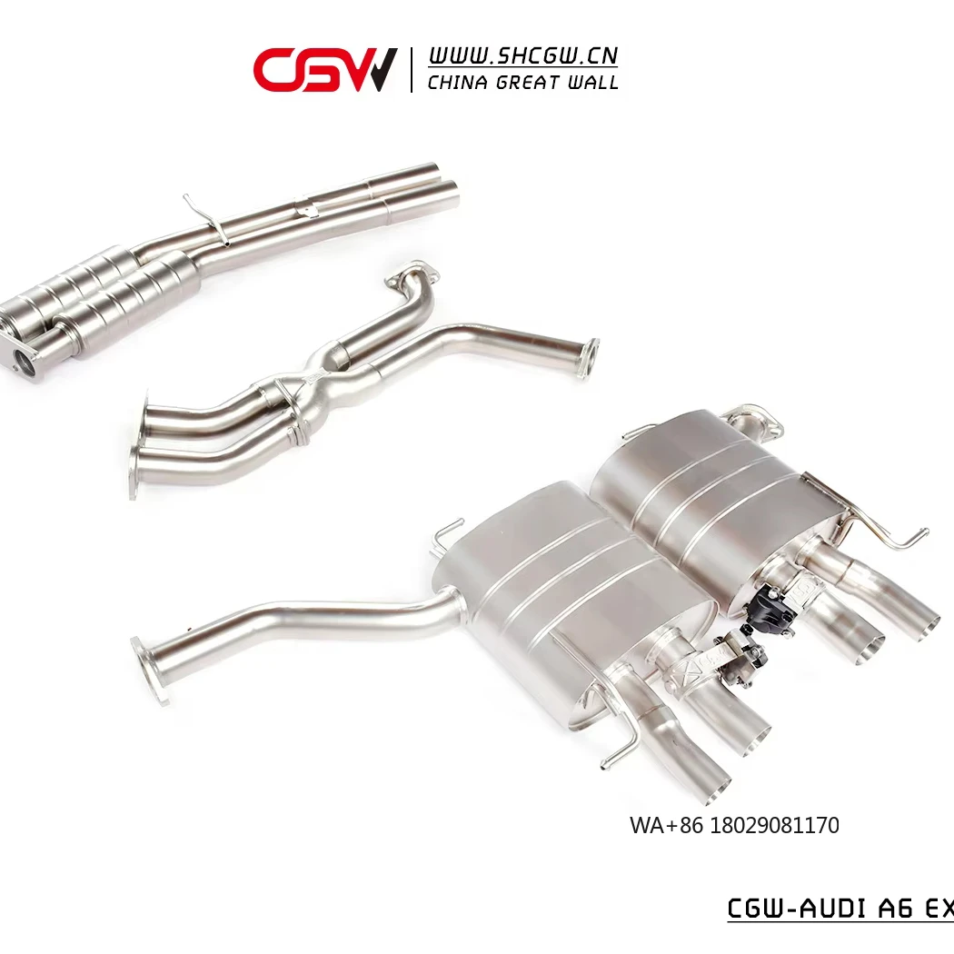 

A6 C8 3.0T Catback with Four Tips
