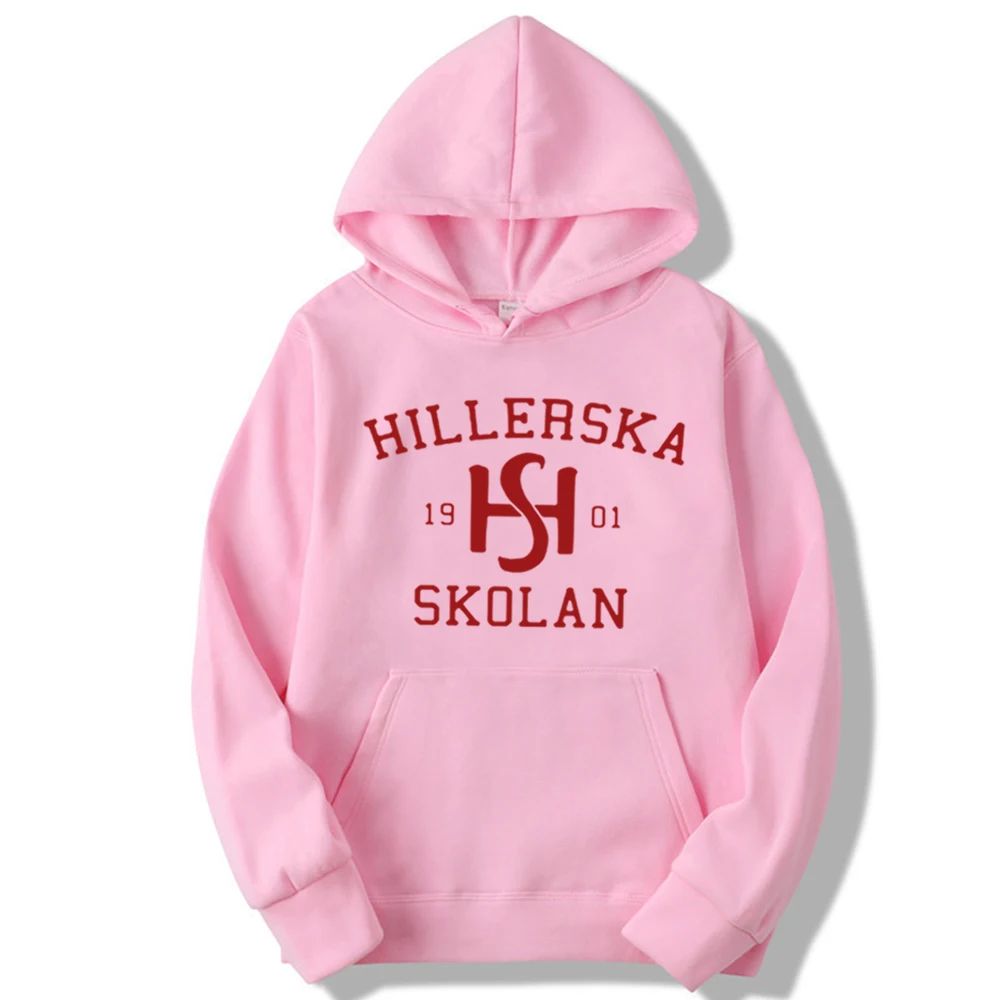 Sudaderas con capucha cálidas de invierno para jóvenes Royals, Sudadera escolar con capucha de Hillerska Skolan, 2024