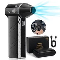 Mini Handheld Turbo Jet Fan 3rd Generation Violent Blower Fan High-Speed Jetfan Strong Wind 150000RPM 52m/s for Cooling And Ente