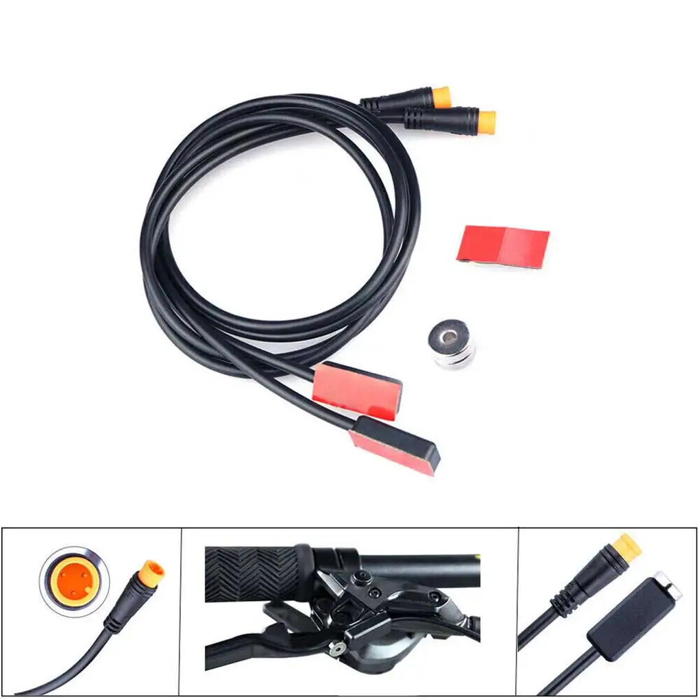 Electric Bicycles Brake Sensor Adapter Conversion Cable E-bike Controller Replacement Part Cycling Modified Accessory