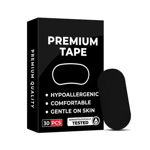 Anti Snoring Sleep Mouth Tape, Best Breathing Nasal Strips Medical Grade Improved Sleeping Snoring Relief - Image 8