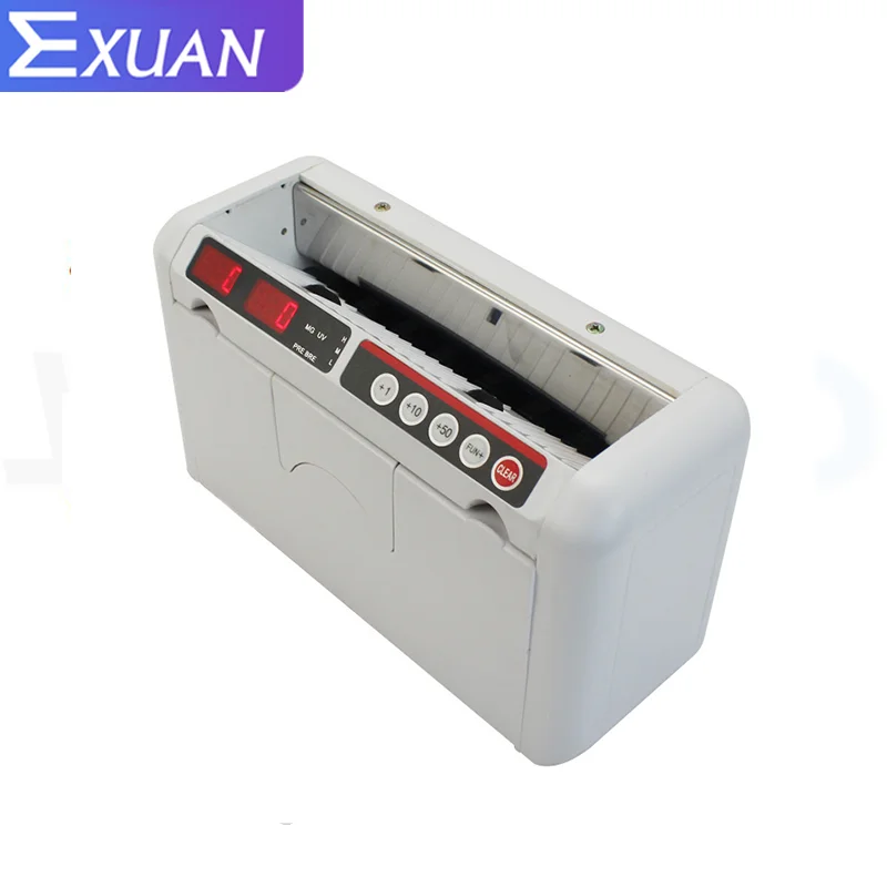 

Currency Detector Machine K-1000 Portable Money Counter Money Detector UV MG Mini Currency Bill Counting Machine