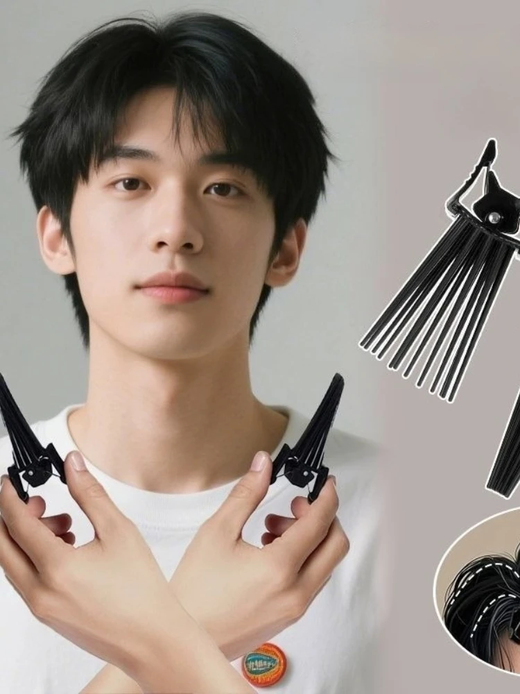 Pinces à cheveux volumisantes pour filles et hommes, pinces à cheveux volumisantes pour racines bouclées, forme fixe, pinces à cheveux volumisantes pour frange, pinces à cheveux volumisantes pour le