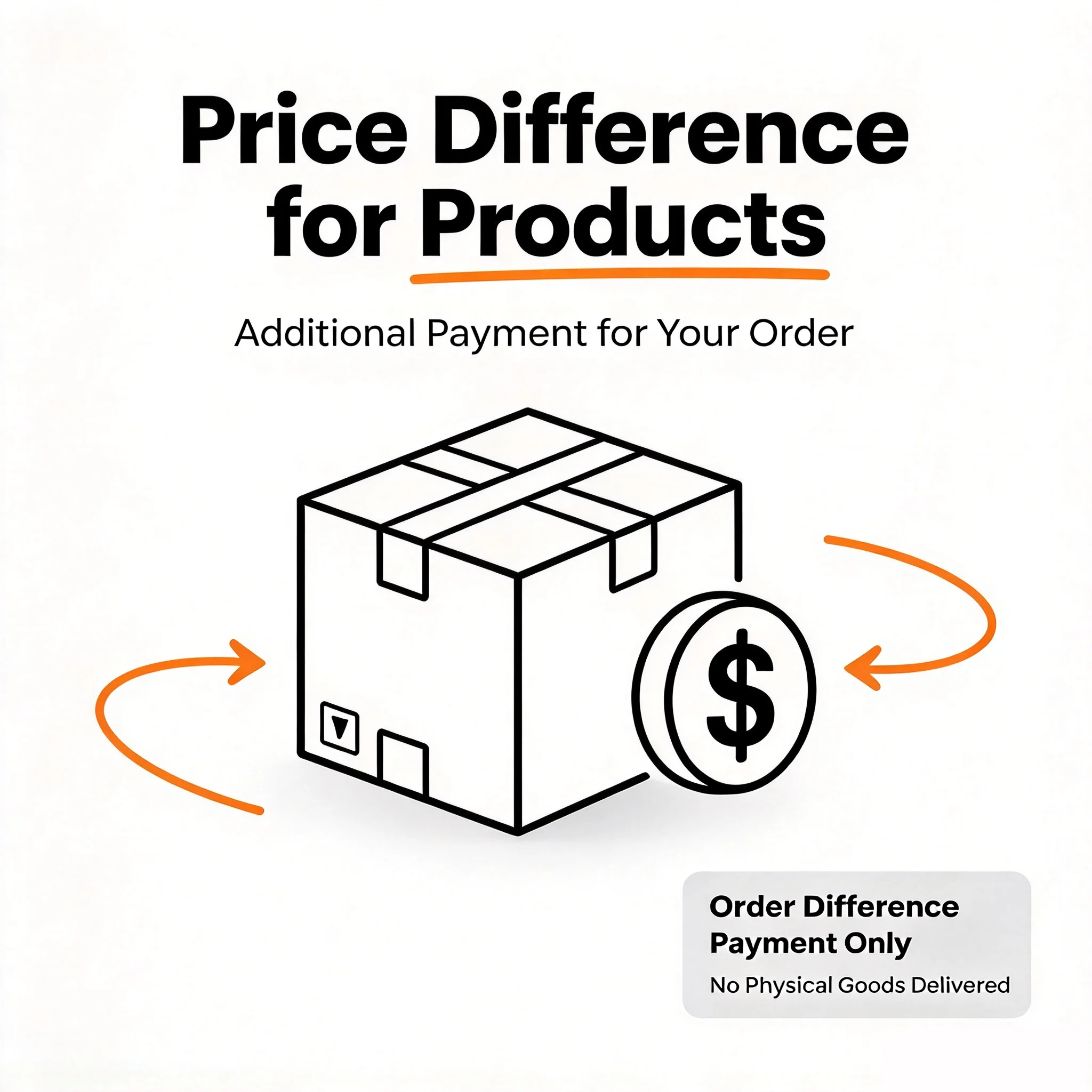 USD/VIP Shipment Freight Link/Make Up The Difference/Up Freight /Price Difference Make Up/Additional Charges Please Pay Here