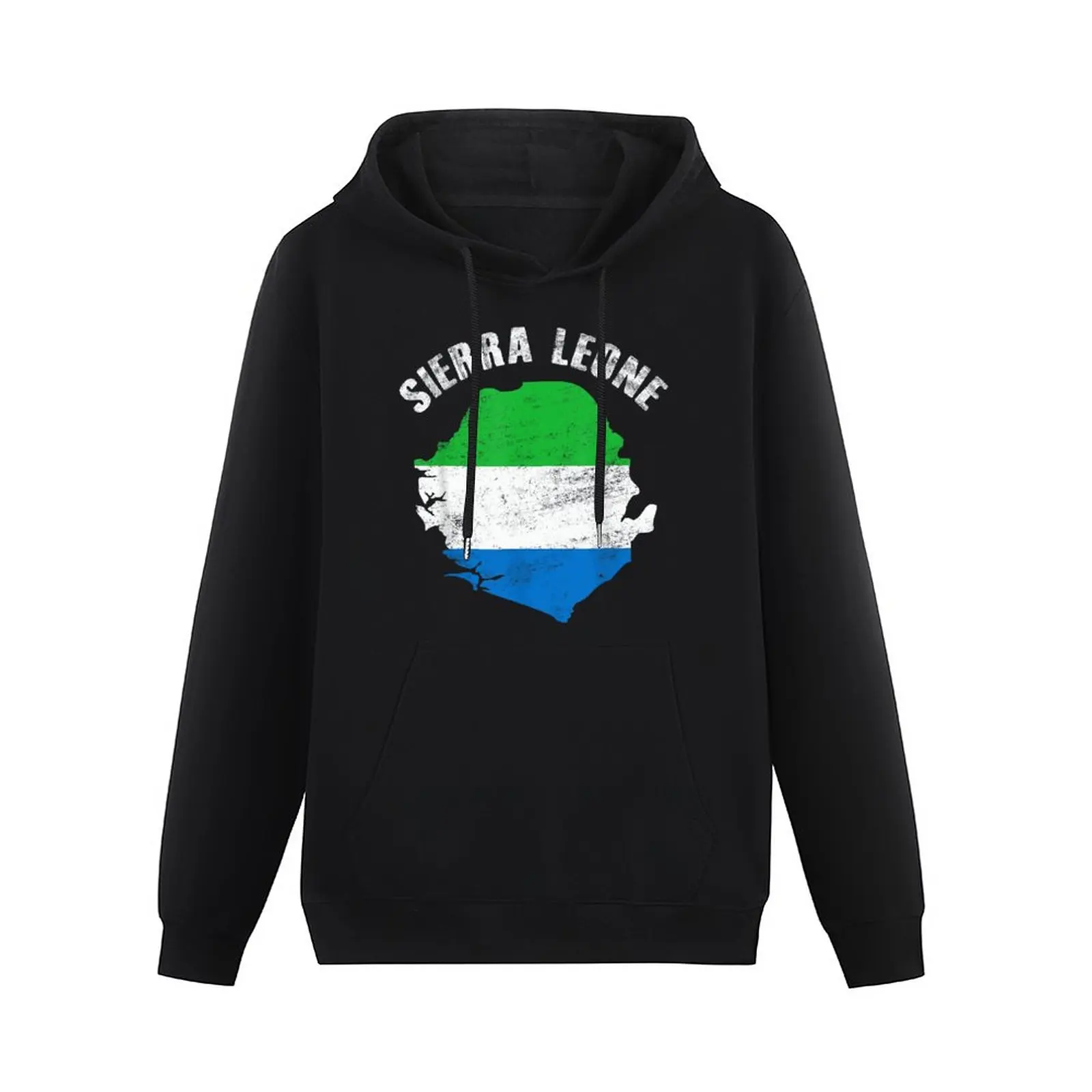 

Men Women Hoodies Sierra Leone Flag Sierra Leonean Country Map Hoodie Pullover Hooded Hip Hop Sweatshirt Cotton Unisex