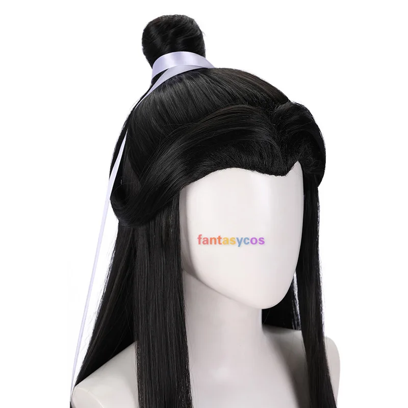 Anime Heaven Official's Blessing Cosplay Wigs Xie Lian Wig Hua Cheng Black Hair Tian Guan Ci Fu Hanfu Wig Men Halloween Costume