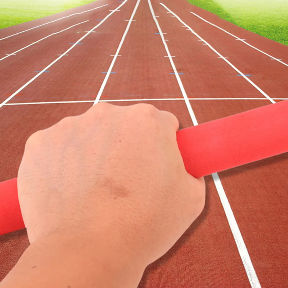 

5 Pcs Anti-slip Sponge Relay Rod Lightweight Sticks Competition Race Child Track Field Sports Tool Training Equipment