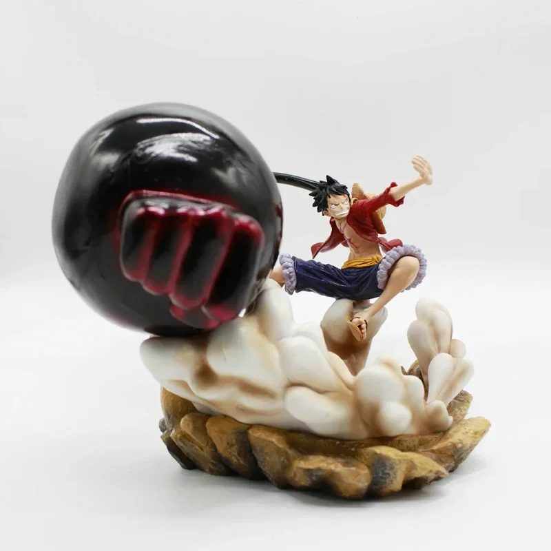 

17cm Anime One Piece Monkey D Luffy Gear 3 Anime Figure Gk Luffy Gear Third Pvc Collection Model Toys Action Figure Statue