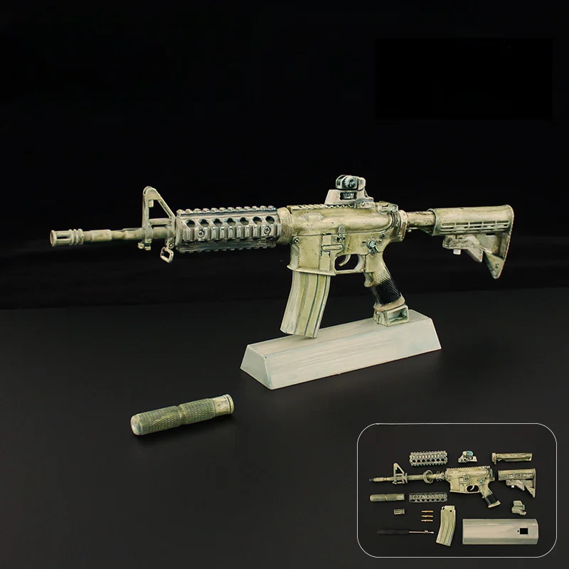 1:3 Removable Gun Model AR15 Ghost 19 Metal Large Alloy Ornament Collection Toy Cannot Be Fired