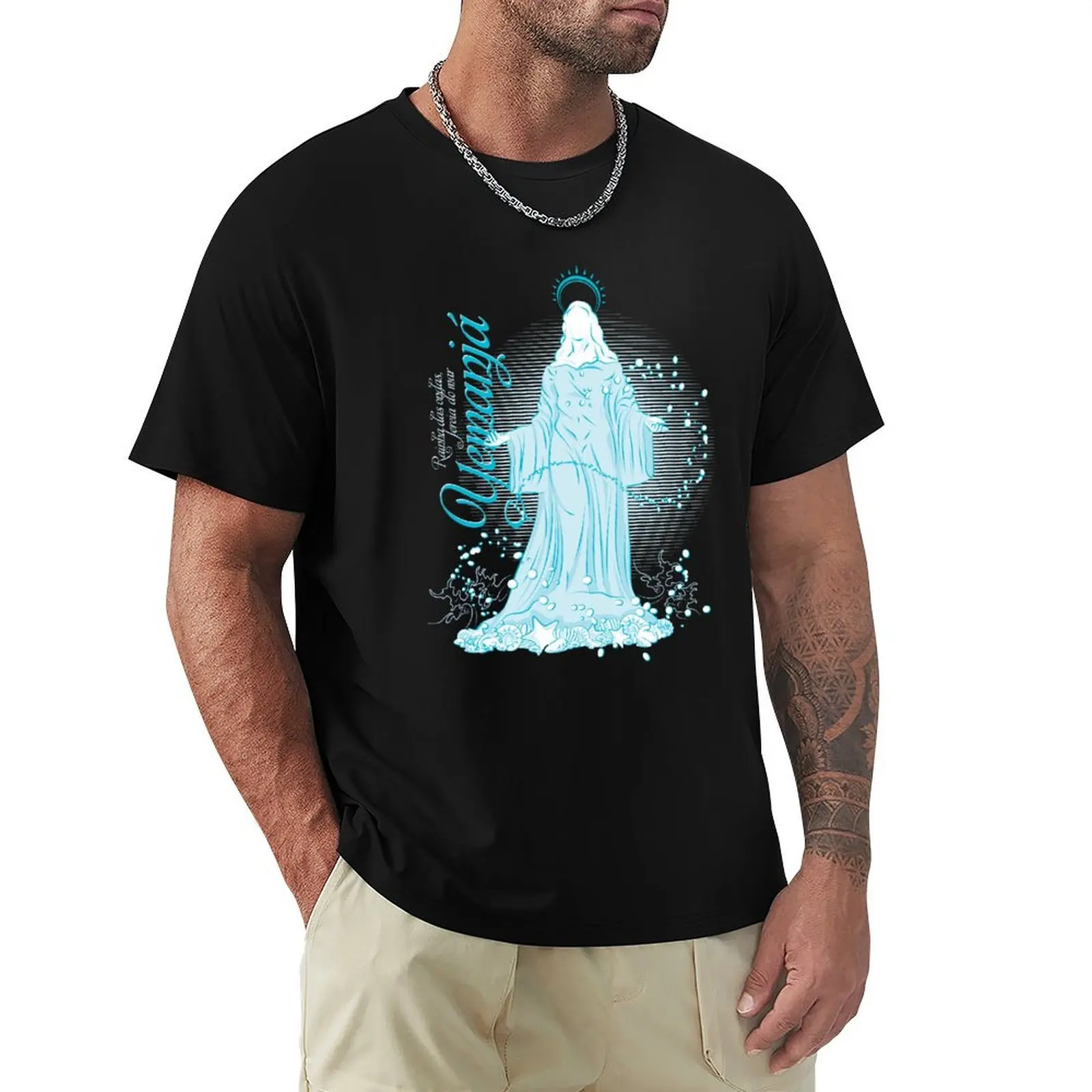 Yemanja T-Shirt cotton t shirt man T-Shirt