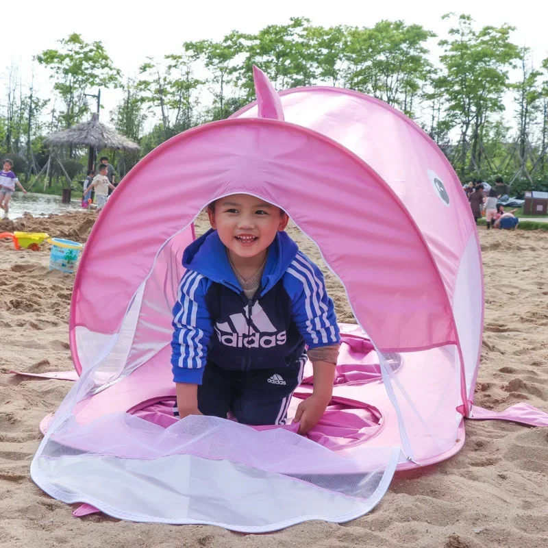 [TML] sala giochi al coperto squalo animale tenda per bambini tenda da spiaggia all'aperto tenda da gioco per bambini casa da gioco Princess castle Play house