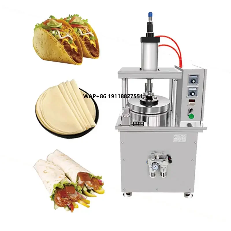 Electric Tortilla Maker Pancake Automatic Roti Machine Commercial Pancake Press Chapati Maker