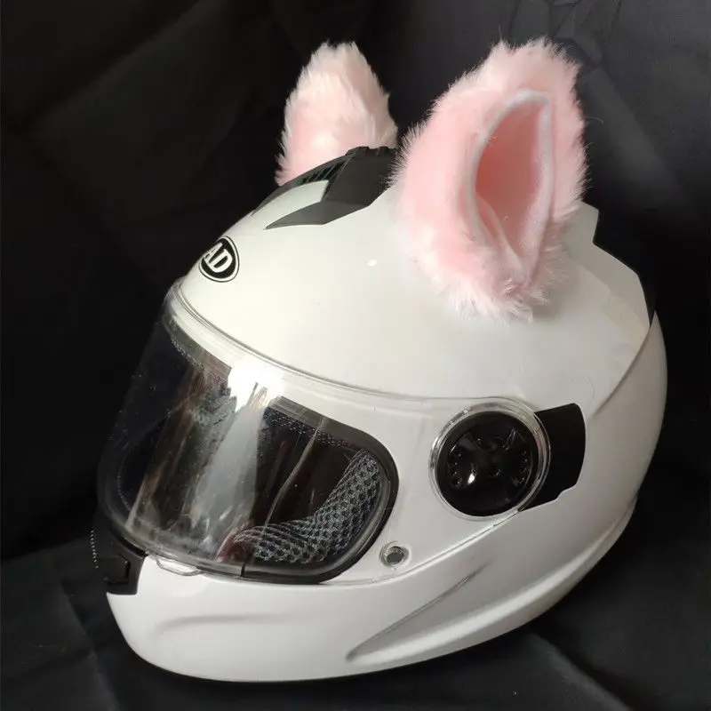 Helmet Decoration Cat Ear Leopard Print Color Fashionable Single Item Helmet Accessories With Multiple Colors And High Quality