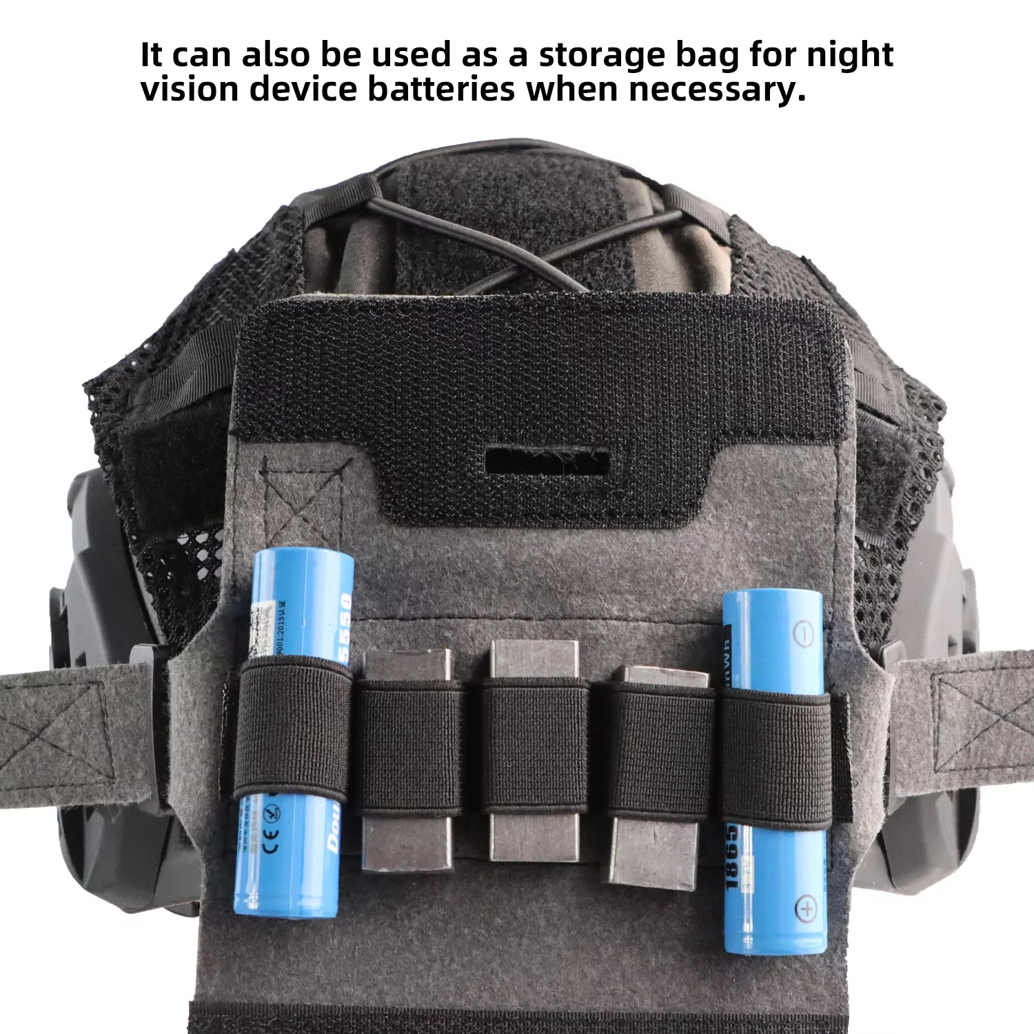 Tactical Helmet Counterbalance Weight Bag NVG Counterweight Pouch for OPS-Core Fast BJ PJ MH Airsoft Helmets Helmet Accessories