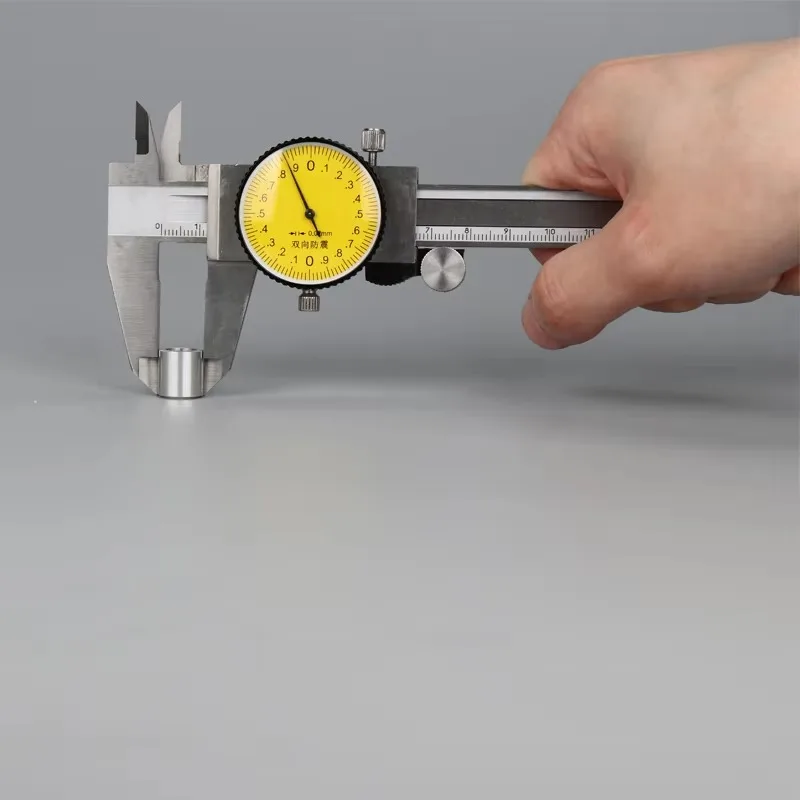 

Штангенциркуль из нержавеющей стали 0,01 мм Штангенциркуль 0–200 мм с точным считыванием