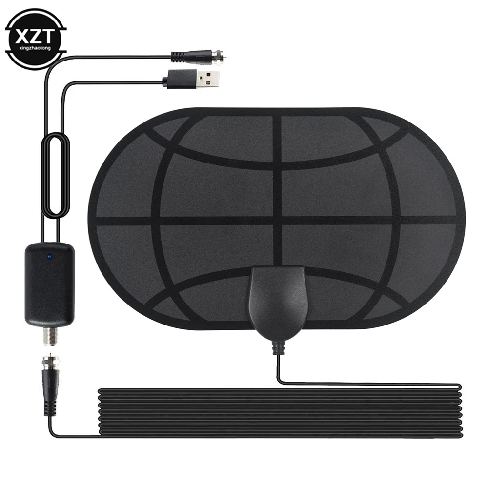 

980 Mile Range Max Antenna 4K Digital HDTV Indoor TV Antennas with Amplifier Signal Booster Active Indoor 25dB HD TV Radius Surf