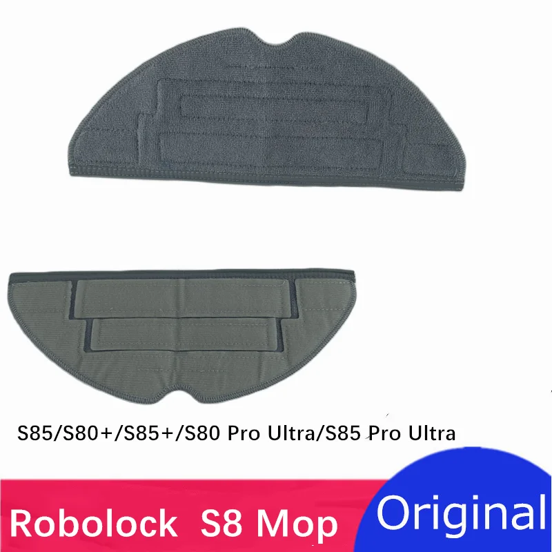 Robolock S8 S8 PLUS S8+S8 Pro Ultra Double vibration Mop Pad Vacuum Cleaner Robot Mop Rags Parts Original Mop Cloths Accessories