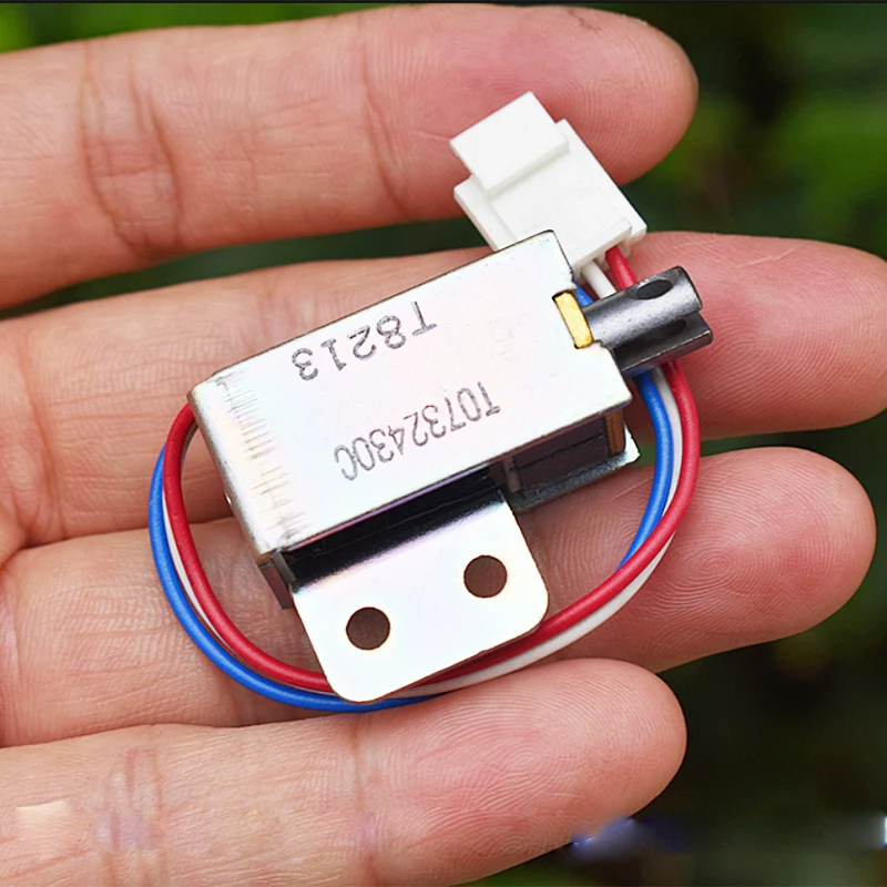 TDS 3-wire Micro Electromagnet Double Coil DC 9V / 18V Solenoid Break Electromagnetic Magnetic Hold Suction Frame Electromagnet