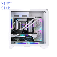 Lovingcool New Arrivals PC Casing Computer Case MATX PC Case HD USB3.0 Tempered Glass Computer Case & Towers Gaming Chassis