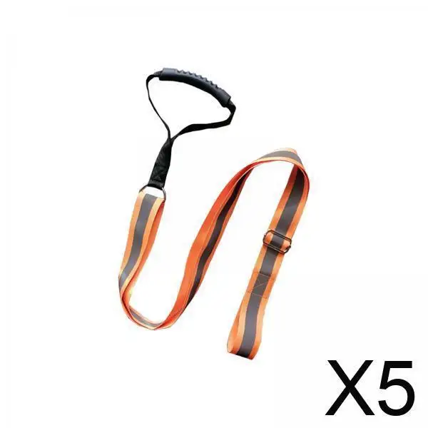 5xDeer Drag and Harness Deer Drag Sled المعدات الخارجية لـ Elk Farm Antelope M