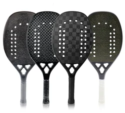 KEVLAR-Carbon Beach Tennis Racket, EVA Soft Memory Foam Core, 3K, 12K, 18K