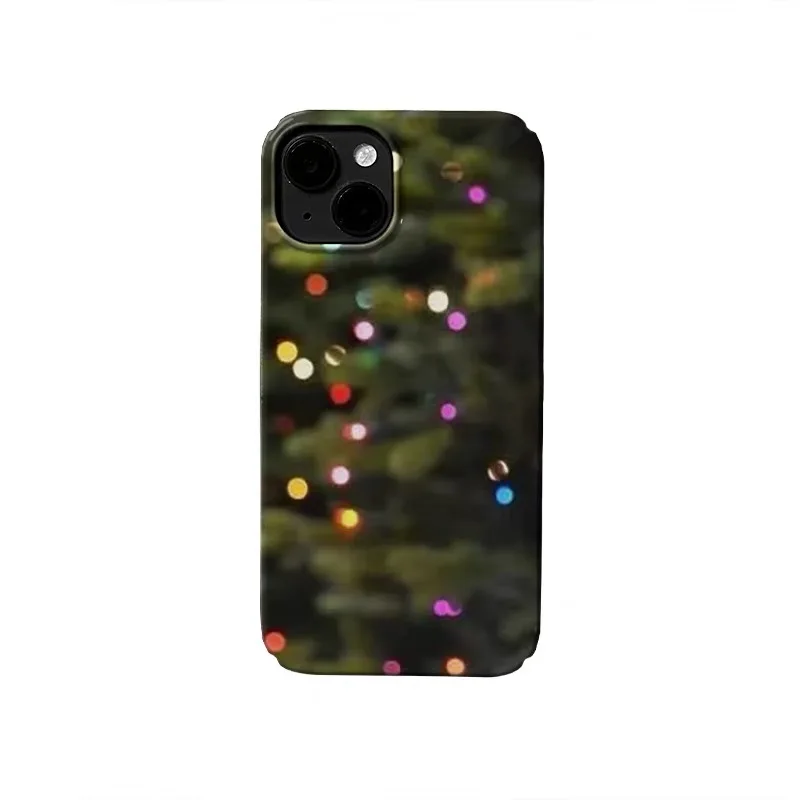 

Colorful Polka Dot Christmas Lights Phone Case for IPHONE 17 Air 16E 15PROMAX 14Plus 13 12 MINI 11 16Plus XR Acrylic Phone Cover