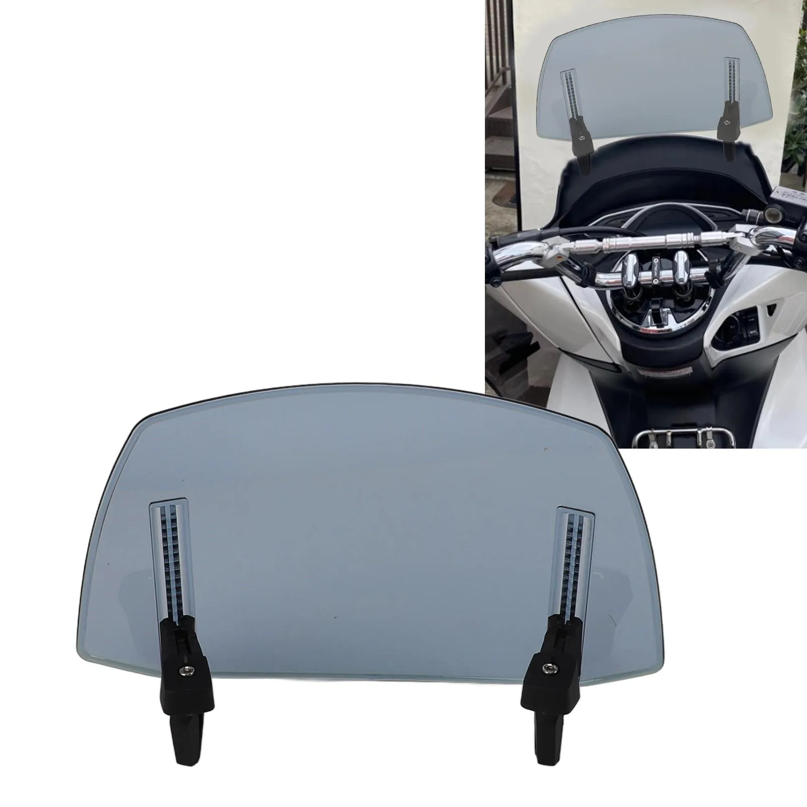 عاكس الرياح بتصميم رائع يزيد من راحة الركوب للدراجات النارية يقلل من مقاومة الرياح وتقليل الضوضاء للدراجات النارية #5