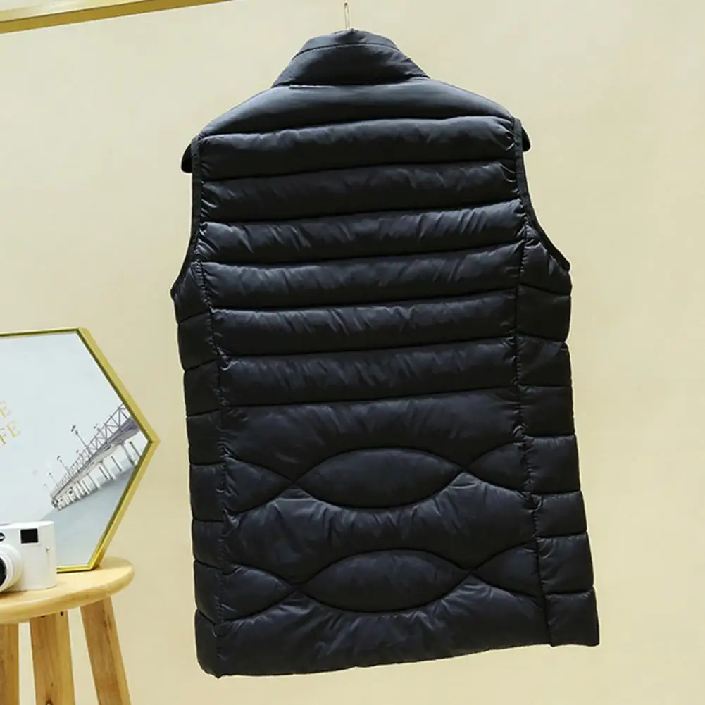 Stylish Women Vest Stylish Women's Padded Vest for Autumn Winter Ultra Light Sleeveless Jacket with Zipper Closure Slim for Home