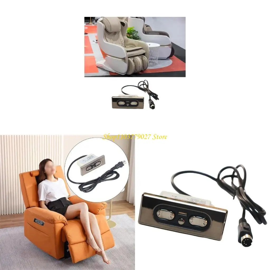 

C4DF Recliner Remote Control With Key Resets Waterproof ABS Designs Quiet Motor