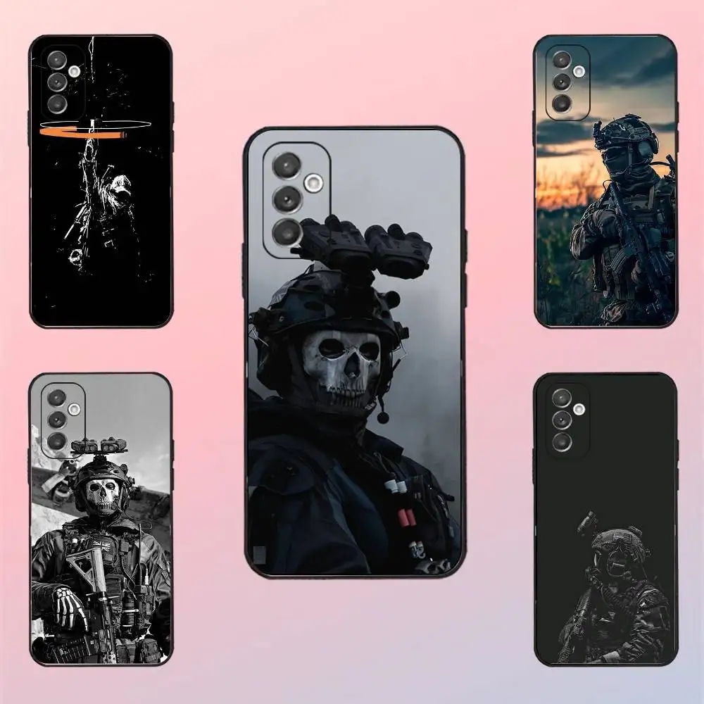 

Army Special Forces Phone Case For Samsung S 25,24,23,22,30,21,10,9,Ultra,Plus,Lite,FE,4,5 G Black Soft Case
