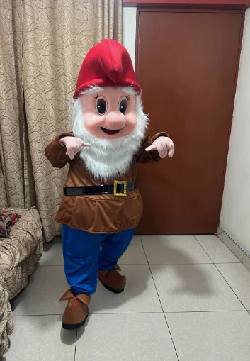 

New Adult Hot Sale Foam Dwarf Fancy Cartoon Mascot Costume Plush Christmas Fancy Dress Halloween Mascot Costume