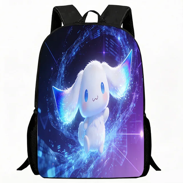 

Kids Bag Galaxy Sparkle Puppy Print Backpack Lightweight Kids School Bag Breathable Adjustable Straps Durable Polyester Bookbag