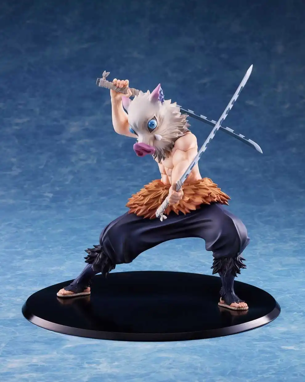 Bandai – figurine originale Demon Slayer, Hashibira Inosuke, modèle de jouets pour garçons, cadeaux, boîte originale, figurine d'action