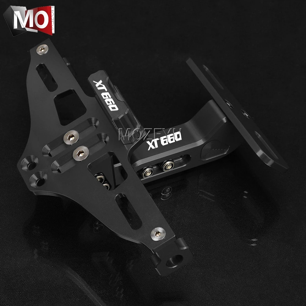 Motorcycle Rear License Plate Bracket Holder LED & Turn Signal Light For yamaha XT660 XT660R XT660X XT660Z TENERE XT 660 T/X/Z view 4