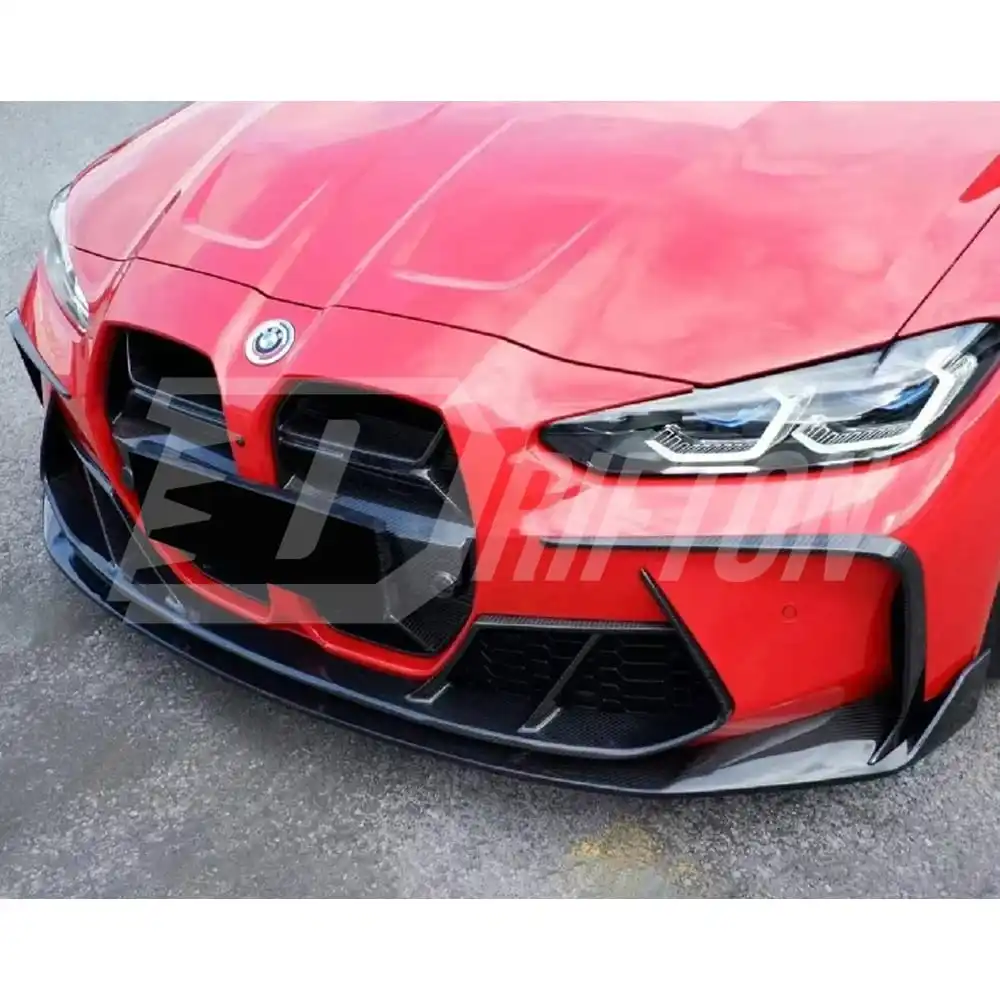 

[free ship] Aggressive Dry Carbon Fiber Front Lip for BMW G80 M3 G82 G83 M4 Body Kit Front Bumper Splitters
