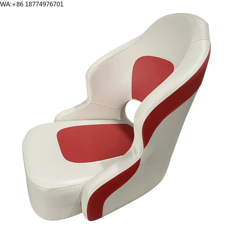 Manufacturers Comfortable Lounge Swivel Pontoon Vinyl Captain Boat Chair Marine Yacht Captain Seat