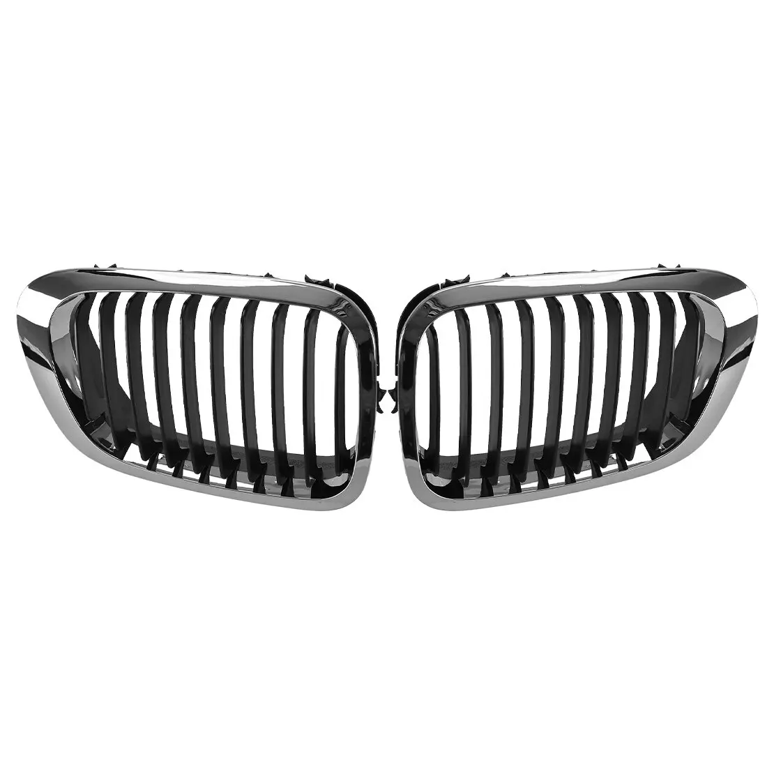 1 Pair Front Bumper Hood Grilles Fit for BMW 3 E46 M3 Cabrio Coupe 51138208683 51138208684 51138208685 51138208686