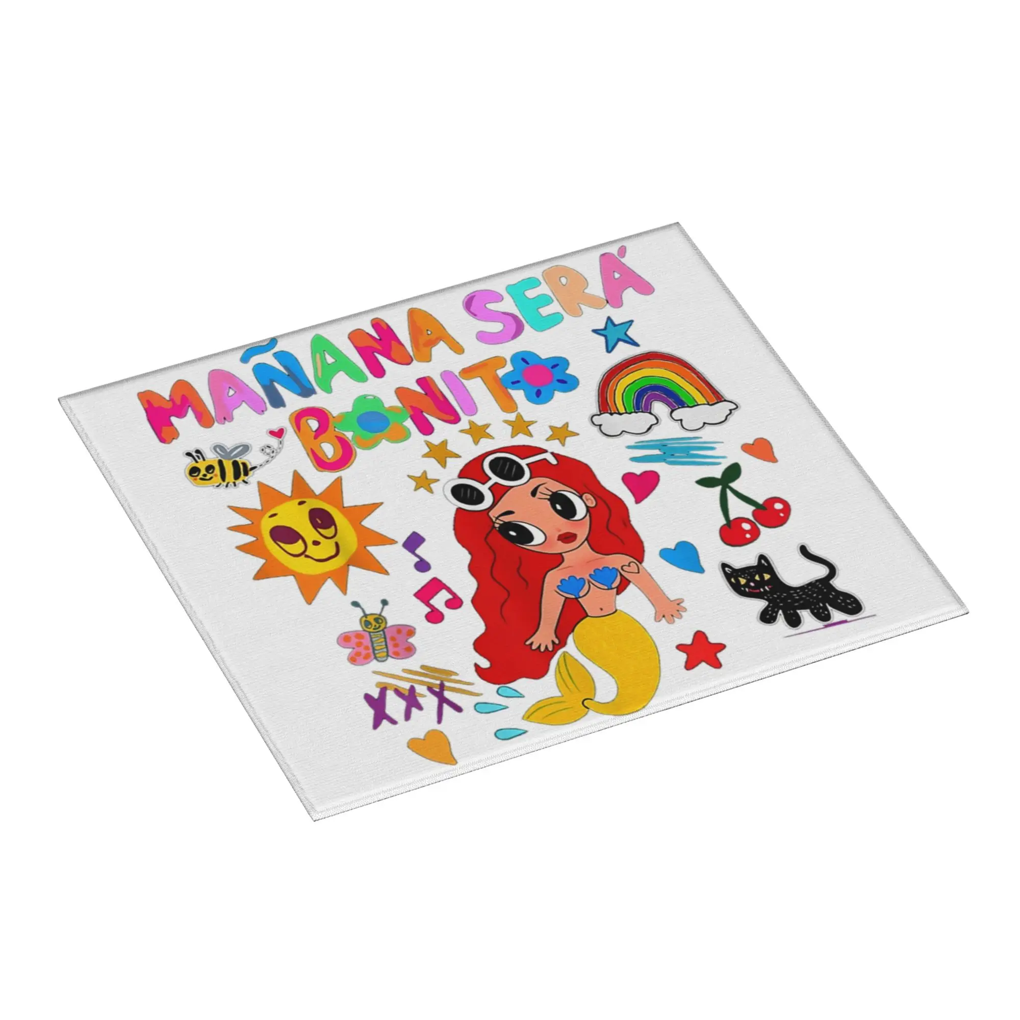 Drying Mat For Kitchen Manana Sera Bonito Colombian Music Singer Karol G Barware Tableware Washable Kitchen Sink Drying Pad