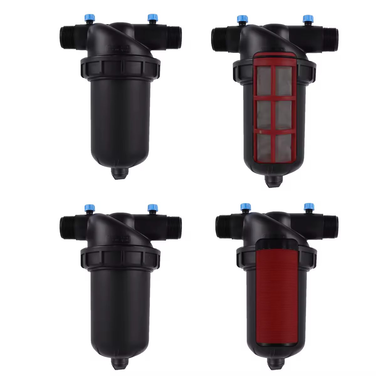 1.25" 1.5" 2" 120 Mesh Drip Irrigation Filter Laminate Filter Stainless Steel Mesh Inline Filter Garden Irrigation Pump Filter