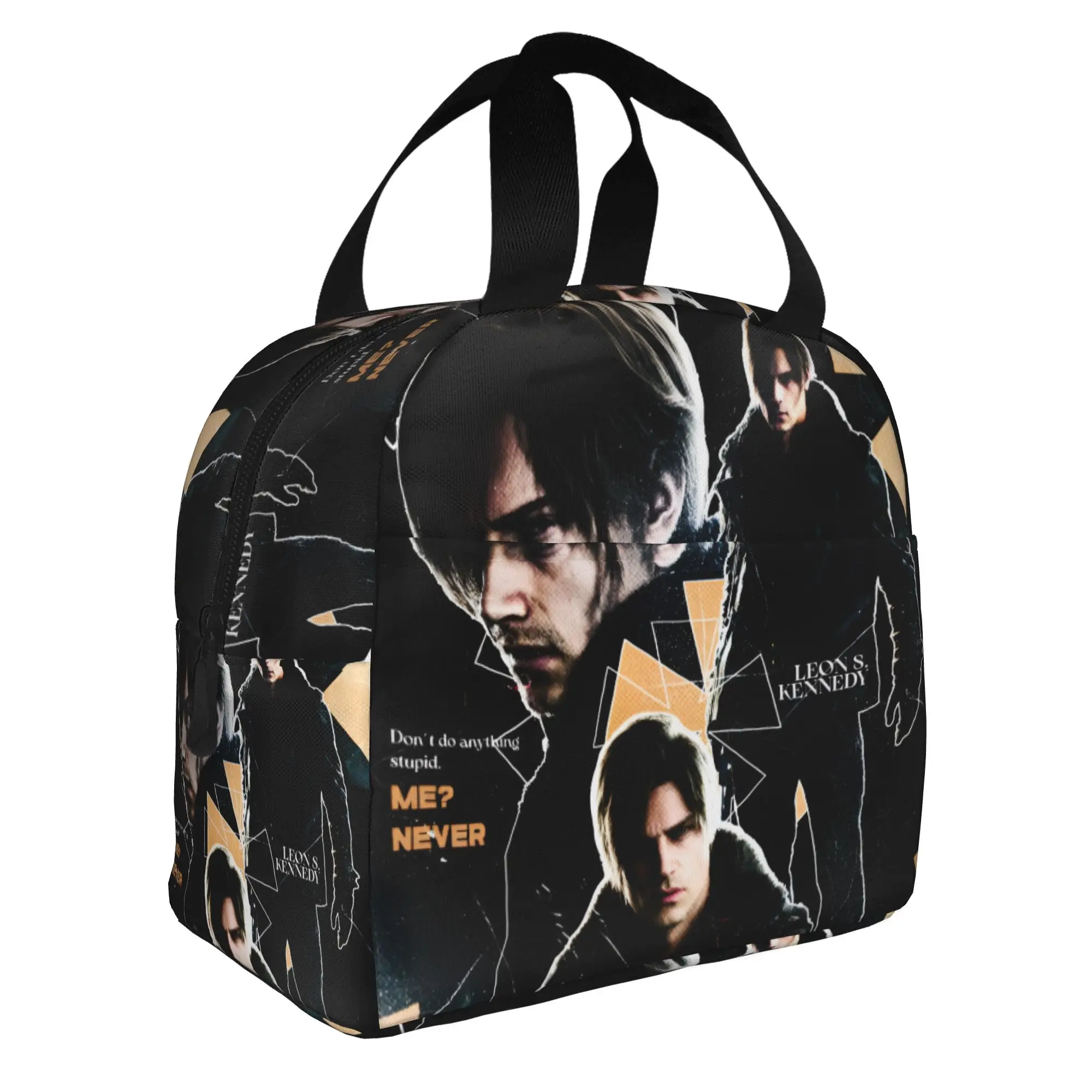 R-Residents Evils 9 Portable Lunch Boxes Waterproof Action Adventure Game Thermal Cooler Food Insulated Lunch Bag Office Work