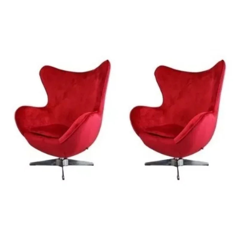 Armchairs, modern swivel sofas, EGG Nordic red 2PZ chairs, armchairs and benches, armchairs and sofas