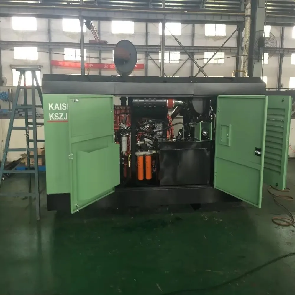 Kaishan Portable Diesel Screw Air Compressor 24m3/min 23bar High Pressure Stationary Multicab Engine 380V Industrial