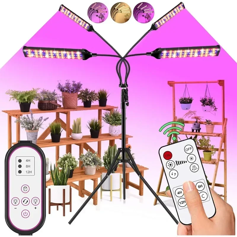 LED Grow Light Indoor Plants - 300W 420LED Plant Light with 63