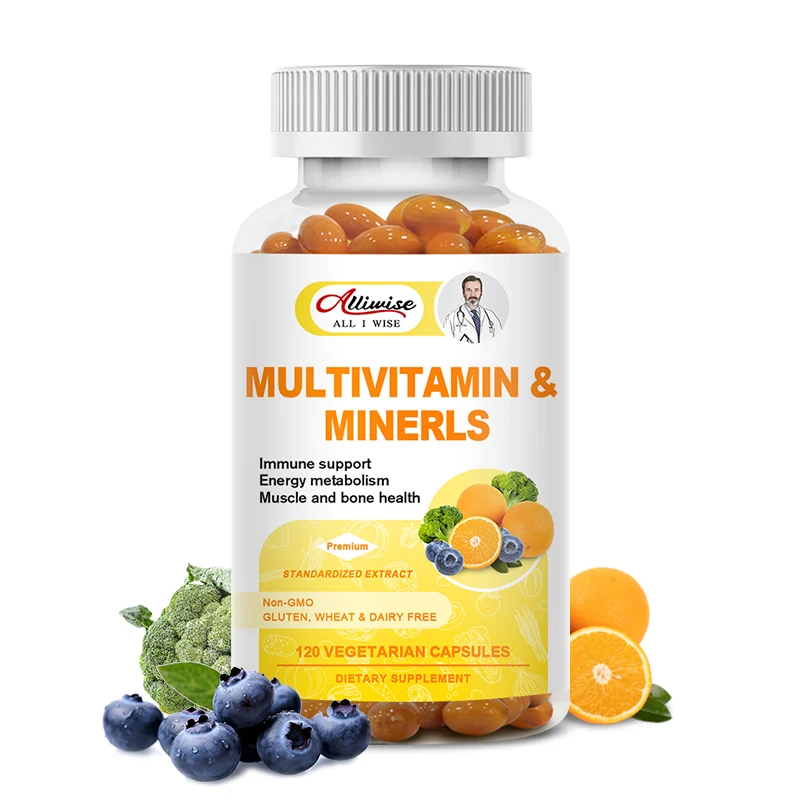 Alliwise Compound Vitamin for Men's Ultimate Health Bigger,Thicker, and Longer,enhance muscle growth,energy supplement