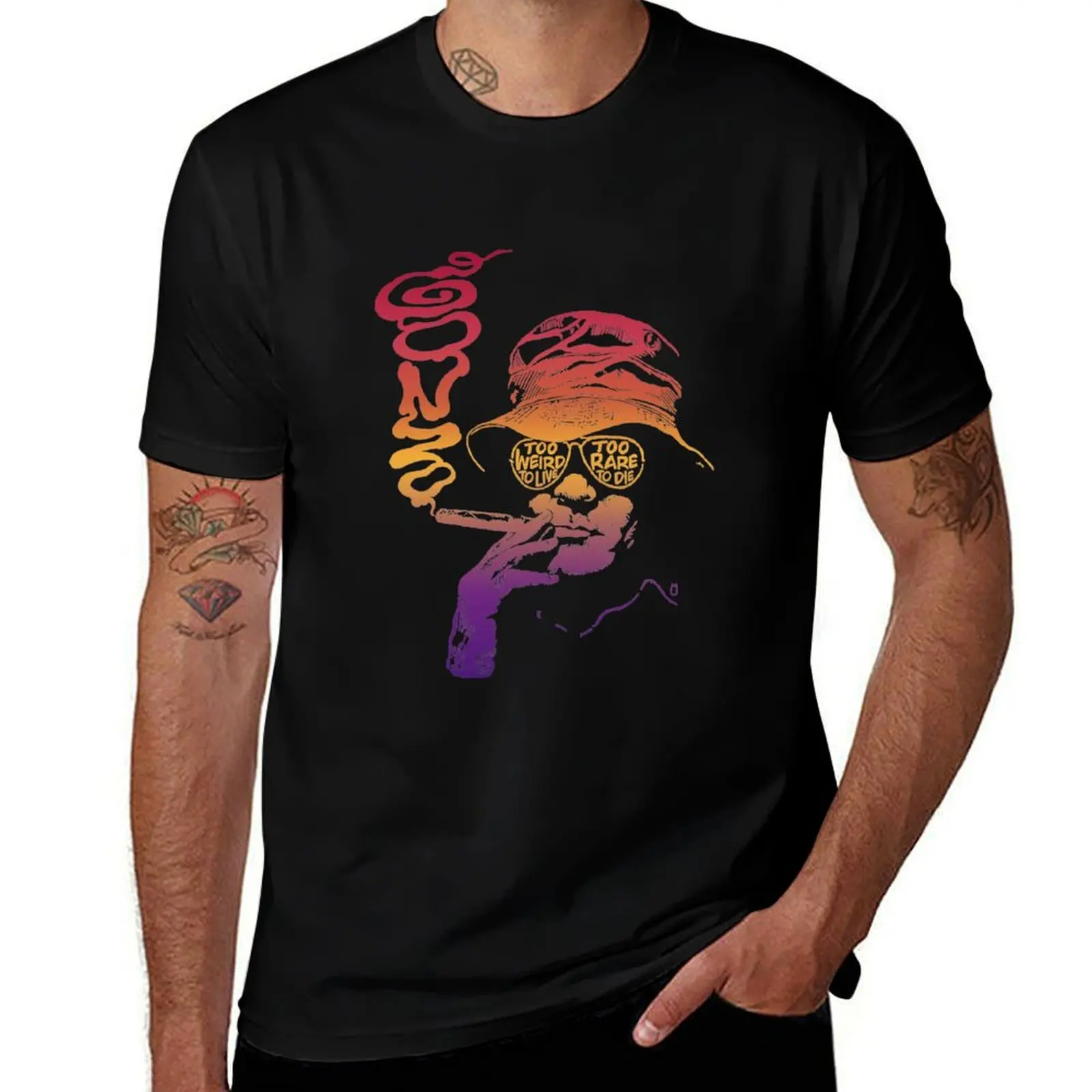 

man essential T-Shirt Gonzo t personalised shirt tshirt t shirt Psychedelic