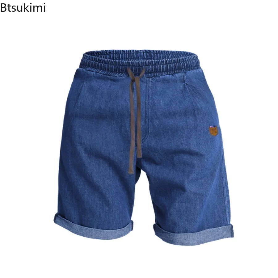 2025 Summer Men's 100% Cotton Casual Shorts Fashion New Loose Pockets Sweatpants Breathable Beach Shorts Male Gym Joggers Pants