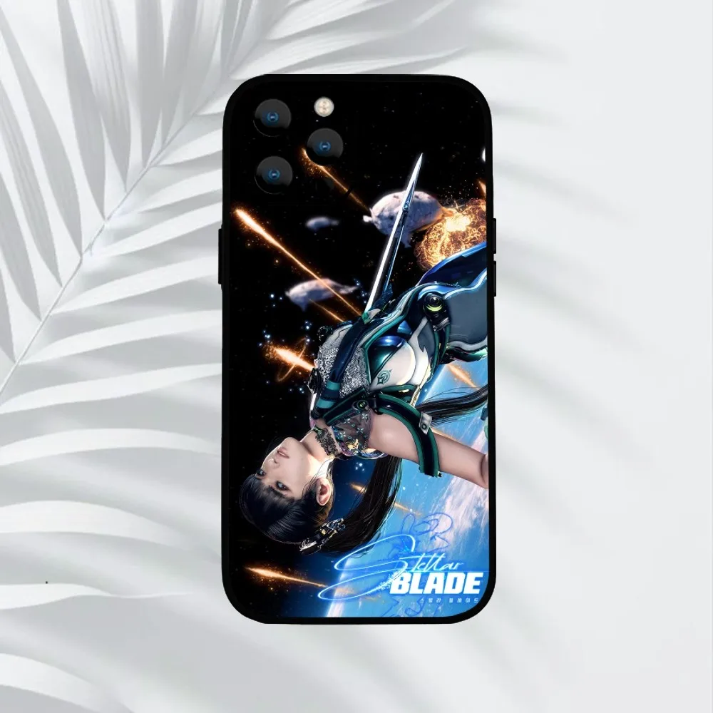 Game S-Stellar Blade  Phone Case For iPhone Mini 11 12 13 14 15 Pro XS Max X Plus SE XR Shell