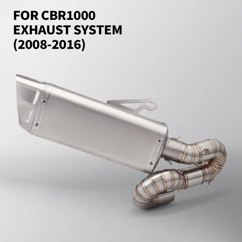 

Для CBR1000 изогнутая средняя труба из нержавеющей стали 51 мм выхлопная труба мотоцикла 2008-2016 модифицированная выхлопная труба